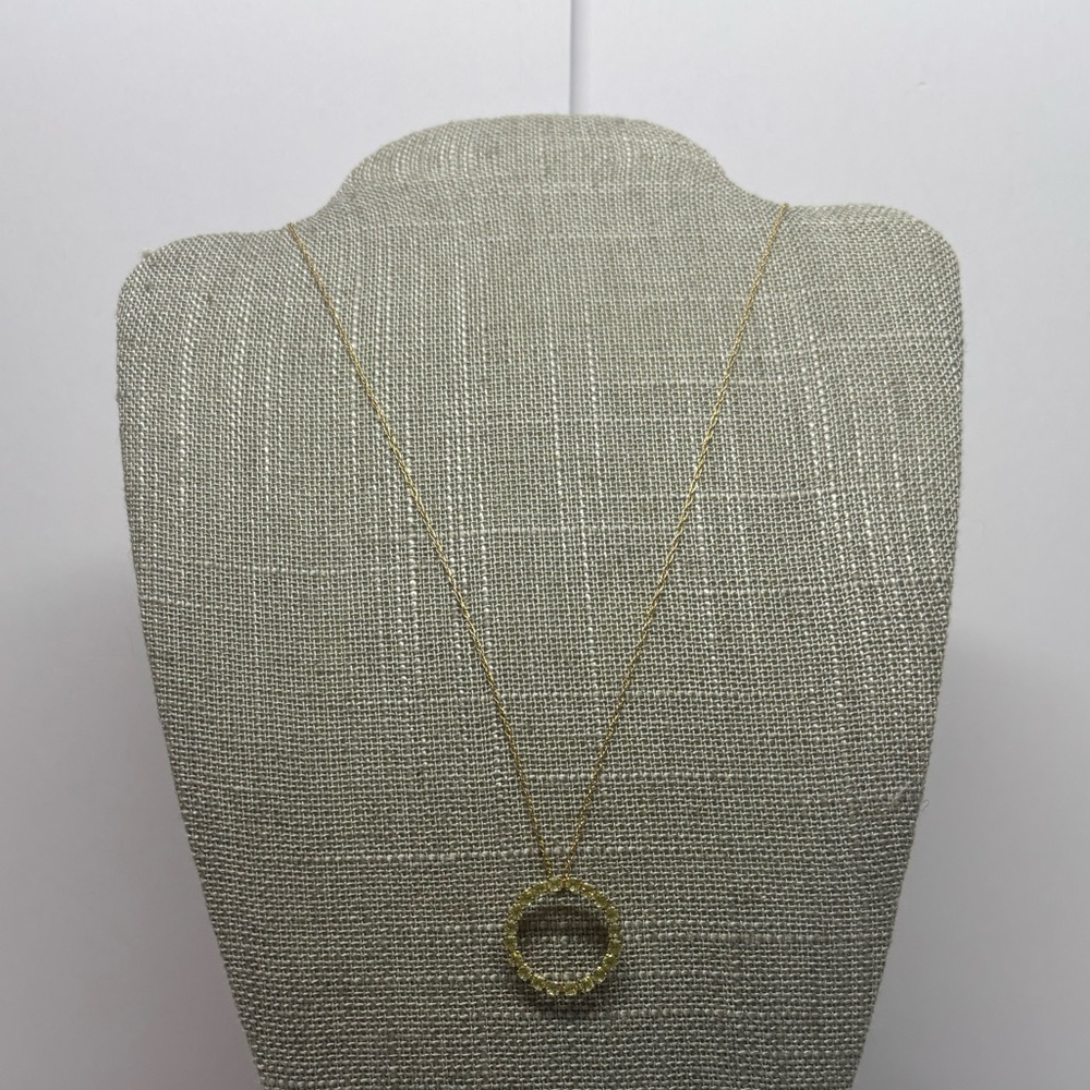 August Pendant Danity Gold Necklace